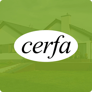 Icône verte avec mention Cerfa pour formulaire administratif lié au logement